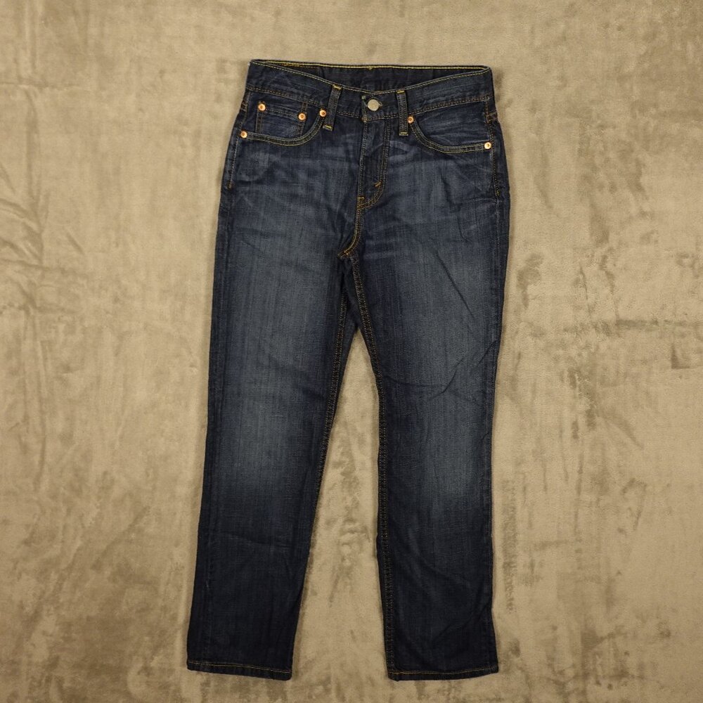 Levi's Jeans 514 Straight Fit men's 29x30 blue denim red‎ tab
